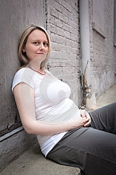 Confident Pregnant Woman