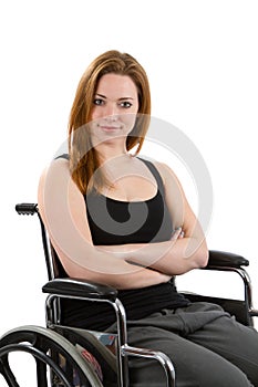 Confident Woman Wheelchair