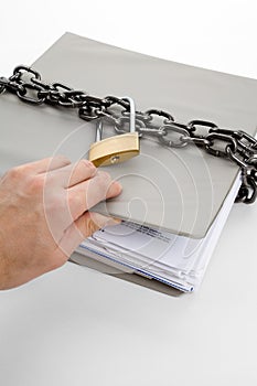 Confidential Document folder