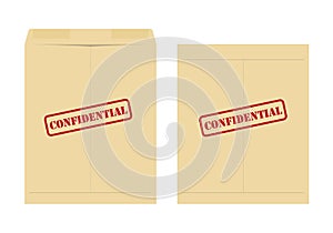 Confidential envelope