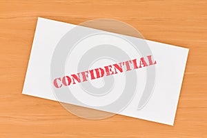 Confidential Envelope