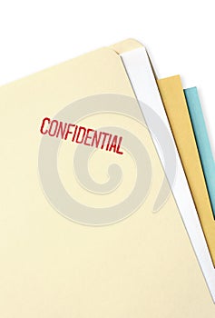 Confidential File Folder