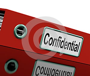 Confidential File Shows Private Correspondence