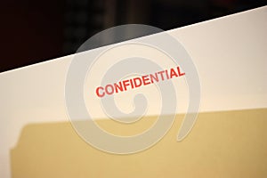 Confidential Stamp