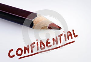 Confidential word