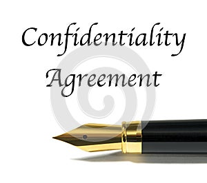 Confidentiality agreement