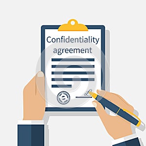 Confidentiality agreement