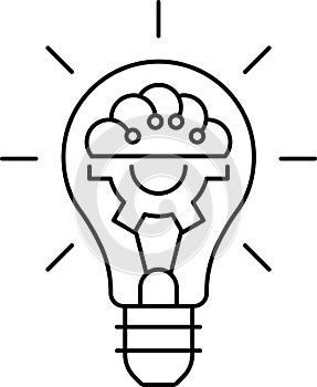 Configuration system icon. Computing Infrastructure icon. Mechanical Controls sign, Software, api thin line symbol vector