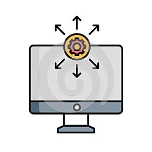 Configuration Vector icon which can easily modify or edit .