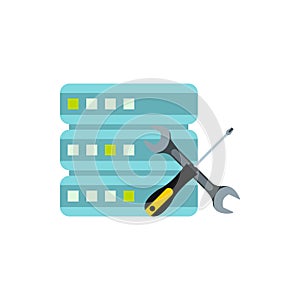 Configuring cells for data storage icon