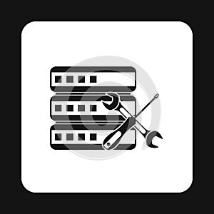 Configuring cells for data storage icon