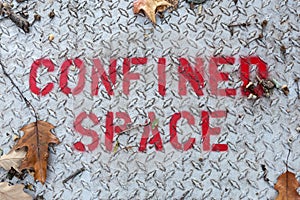 Confined Space Sign photo