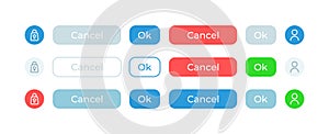 Confirm options UI elements kit