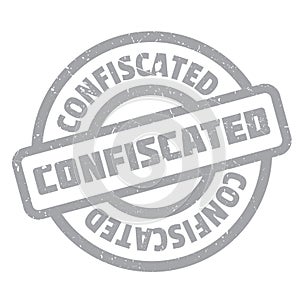 Confiscated rubber stamp