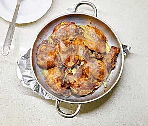 Confit de Canard, a traditional French dish.