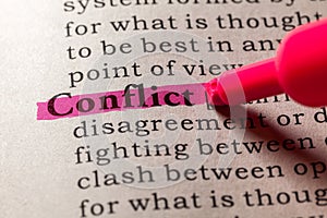 conflict