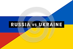 Conflict between Russia and Ukraine, war concept