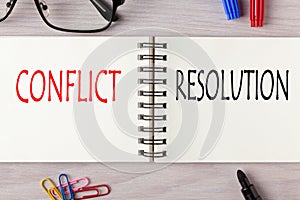 Conflict versus Resolution