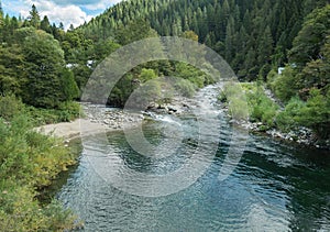 Confluence of the Downie River and North Yuba River