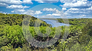 The Confluence of the Kinnickinnic and St. Croix Rivers in Wisconsin and Minnesota