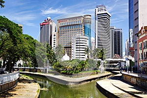 Confluence of the Klang and Gombak River.
