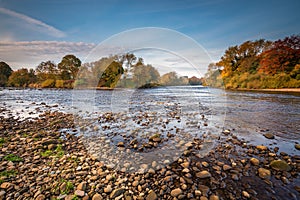 Confluence of the North and South Tyne Rivers