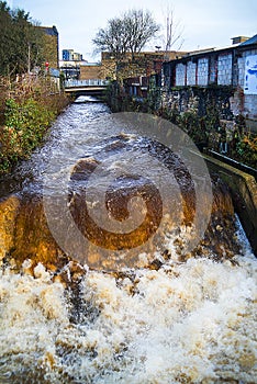 The confluence of the rivers Brun and Calder powered Burnley`s economy
