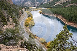 Confluence Traful, Neuquen, Argentina.