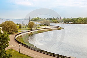 Confluence of the Volga and Kotorosl rivers