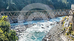Vishnuprayag - Confluences of Alaknanda River and Dhauliganga River photo