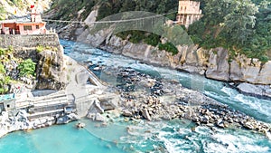 Vishnuprayag - Confluences of Alaknanda River and Dhauliganga River photo