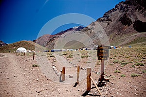 Confluencia in Aconcagua