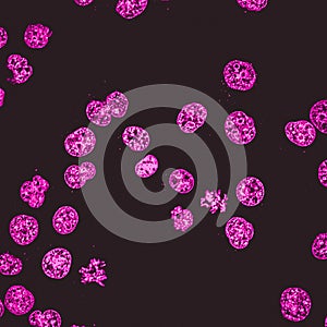 Human acute leukemia cell line nuclei photo