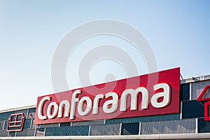 Conforama store retail chain brand logo