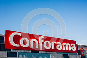 Conforama store retail chain brand logo