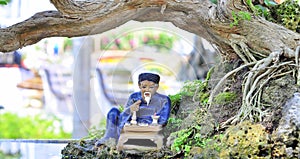 A confucianist in statue or ong do