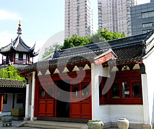 Confucious temple buildings photo