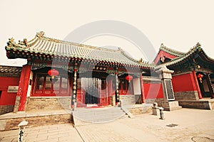 Confucious& x27;temple in Zhengzhou