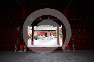 Confucious& x27;temple in Zhengzhou photo