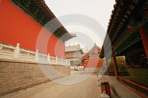 Confucious& x27;temple in Zhengzhou photo