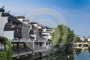 Confucius temple in Nanjing, China