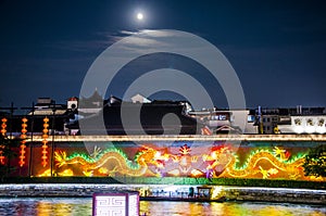 Confucius Temple at Qinhuai River