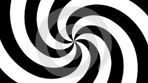 confusing hypnotize black and white swirl spiral background photo