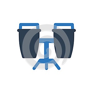 Conga drums icon