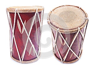 Conga percussion drum instrument isolated