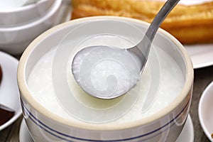 Congee, rice porridge, Chinese breakfast