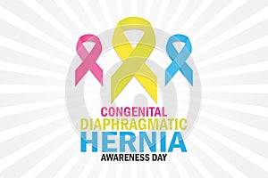 Congenital Diaphragmatic Hernia Awareness Day, background