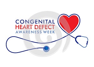 Congenital heart defect awareness week