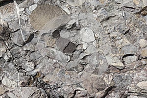 Conglomerate Close-up of a conglomerate stone near lake geneva.