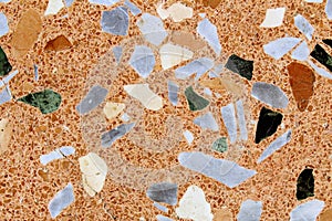 Conglomerate rock tile